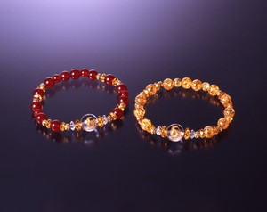 Good Luck Jewelry Bracelet Amulet Attached Red Agate
