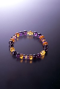 Feng Shui Amethyst Crystal Bracelet