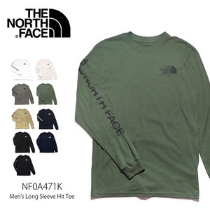 Face THE NORTH FACE Long Long Sleeve Long T-shirts Half Dome US Standard