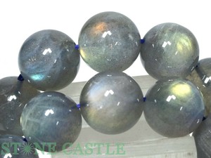 ☆高品質☆【天然石 ブレスレット】ピンクゴールドラブラドライト (約13〜13.5mm) 【天然石】