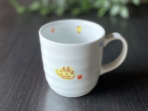 日本製　窯元直送　干支 子ども食器・マグカップ【辰（たつ）】