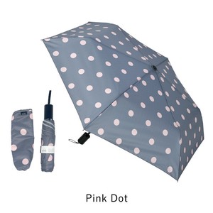 DankeFアンブレラ折傘 Pink Dot DWZ-61-04