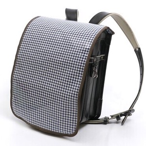 Kids Must See School Bag Cover Navy Checkered