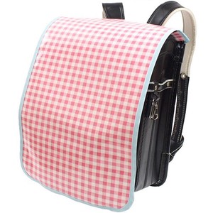 Kids Must See School Bag Cover Pink Checkered