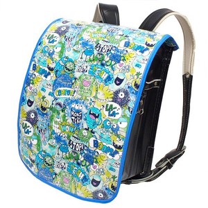 Kids Must See School Bag Cover Monster Party Blue