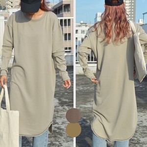 Casual Dress Color Palette Brushed Stitch One-piece Dress