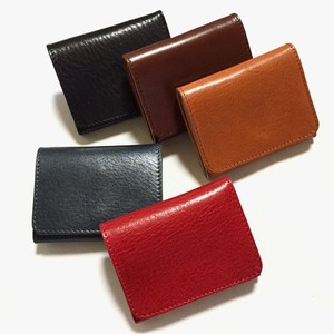 Lien Lian Tochigi Leather Ruby Mini Wallet Made in Japan