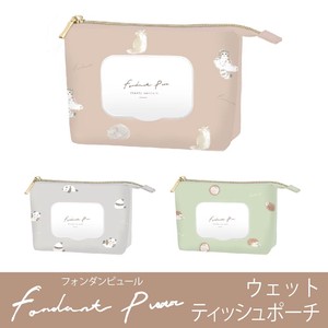 Wet Tissue Pouch Make Up Pouch One touch