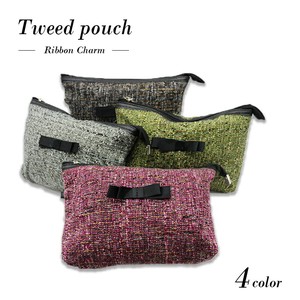 Pouch Ribbon Small Case Ladies