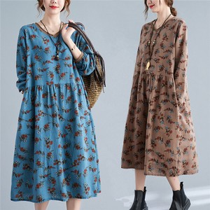 Casual Dress Floral Pattern Ladies NEW