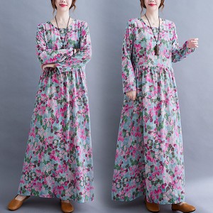 Casual Dress Floral Pattern Ladies NEW
