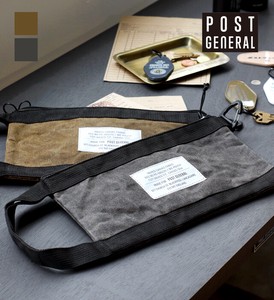Post General Pouch Brown Canvas