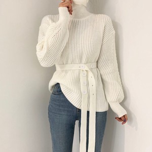 Sweater/Knitwear Oversized Turtle Neck Ladies'