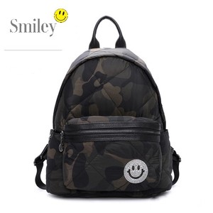 Light-Weight Water-Repellent Processing Nylon Kilting Backpack Padding Mother Bag 2WAY