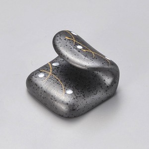 箸置き 金彩武蔵野巻紙箸衣 日本製 陶器 強化磁器