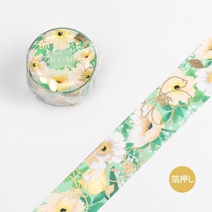 Washi Tape Flower Melody "Anemone" Width : 20mm Length:5m