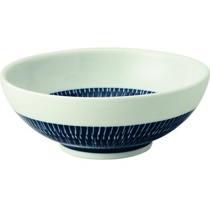 トビカンナ 藍 麺鉢 [美濃焼 日本製 食器 陶磁器]