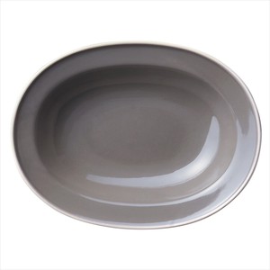 チャコール charcoal タマリム型 楕円鉢 [美濃焼 食器 日本製]