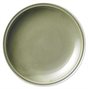 Mino ware Main Plate Olive Made in Japan