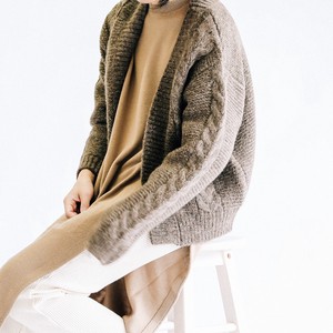Sweater/Knitwear Cardigan Sweater Alpaca Ladies