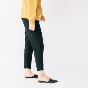 Cropped Pant Stretch Brushed Lining Tapered Pants Ladies