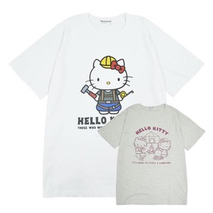 Hello Kitty Print Jersey Stretch Short Sleeve T-shirt