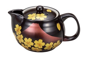 Kutani ware Japanese Teapot Sakura-fuji
