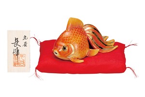 【九谷焼】5号金魚 紅盛