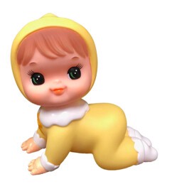 Yellow Doll Figure