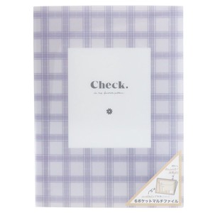 CHECK 6 Pocket A4 Multi File
