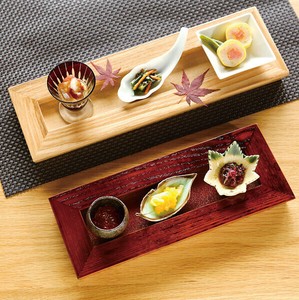 餐盘餐具 棕色 透明 日本制造