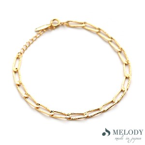 Gold Bracelet Jewelry Simple Made in Japan