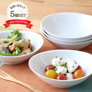 【5個set】食器 ホワイト楕円ボウル 食器セット 楕円皿 盛り皿 ボウル 白 白い器
