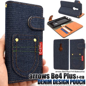 Smartphone Case 4 Plus 4 1 Pocket Denim Design Notebook Type Case