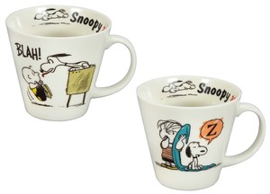 Snoopy Peanuts Friends Pair Mag Cups Set