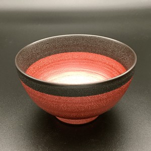 Rice Bowl Red Arita ware Made in Japan