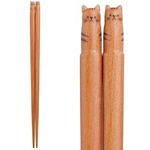 Fluffy箸 トラネコ  22.5cm