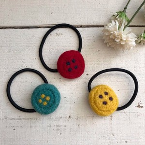 Hair Ties Buttons