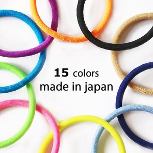 ジュエリー ヘアゴム ヘアアクセサリー カラー キッズ ゴム 特許取得 日本製 he-g48