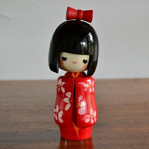 Figure Ornament Kokeshi Made in Japan