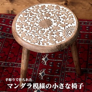 Mango Wood Mandala Tool for Kids Chair Chair