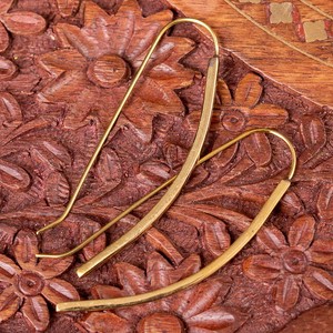 India Golden Di Pierced Earring
