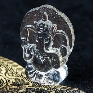 India God Glass Paper Weight