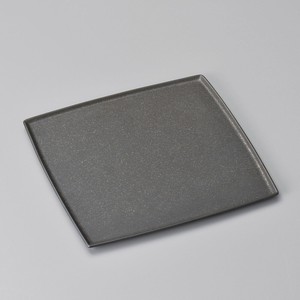 Main Plate black Crystal 25.5cm
