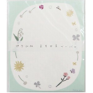 Wrapping Washi Paper Miki Tamura flower
