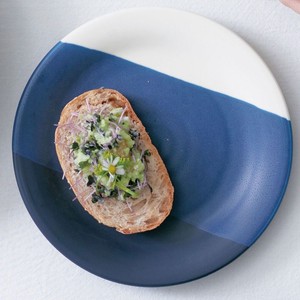 水明 ケーキプレート「宵」 約18cm 【日本製】 美濃焼/取皿