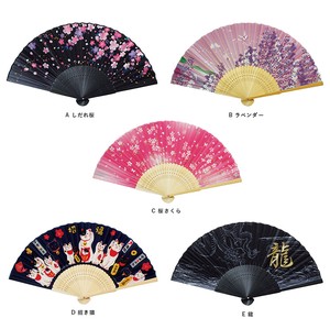 Color Folding Fan Souvenir Japanese Craft