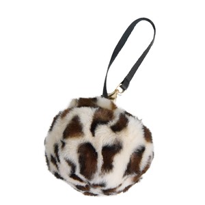Tipi Leopard Beige Fur Accessory Case Bag Accessory