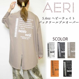 【2021新作】Aeri 5.6oz　ヘビーウェイトTシャツ　カットソー　2021秋冬オーバーサイズ