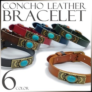 Leather Bracelet Genuine Leather Ladies Men's